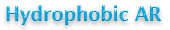 Hydrophobic Anti-Reflective Coating AR